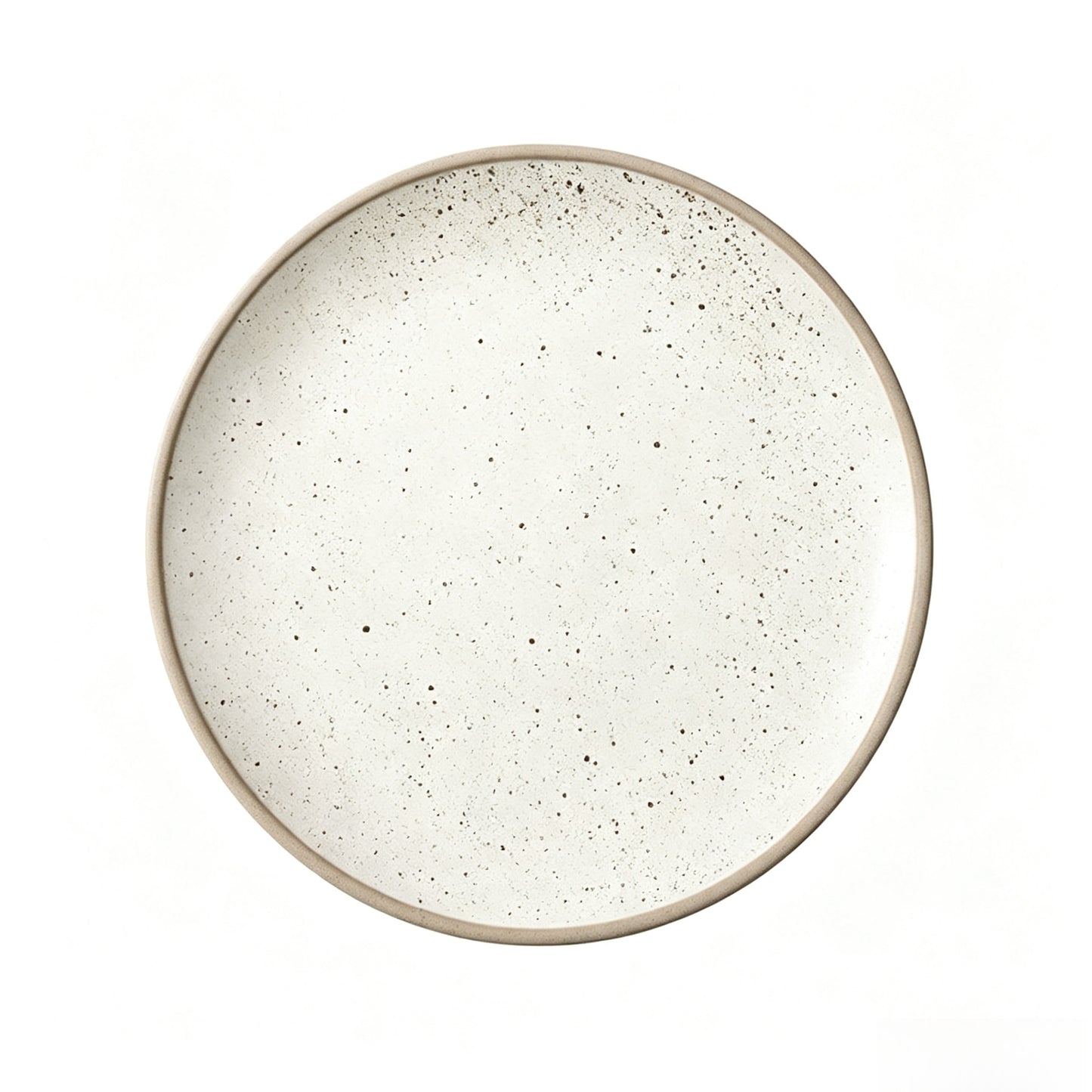 Cerelith Simple Minimalist Style Ceramic Flat Plate for Steak Pasta Flat Plate Fruit Plate