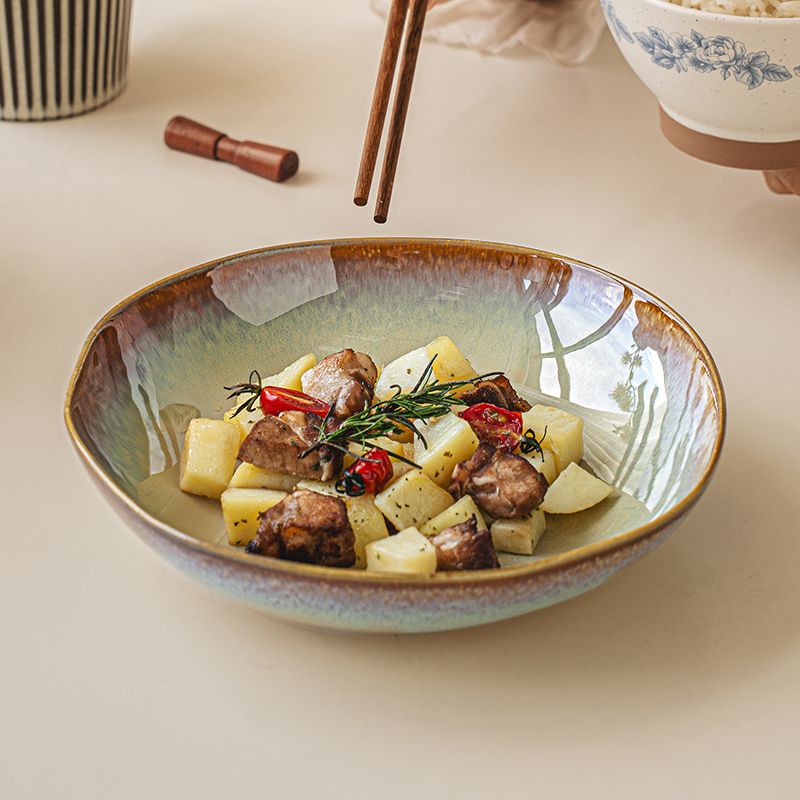 Cerelith 8inch Ceramic Plate Vegetable Plate Salad Plate