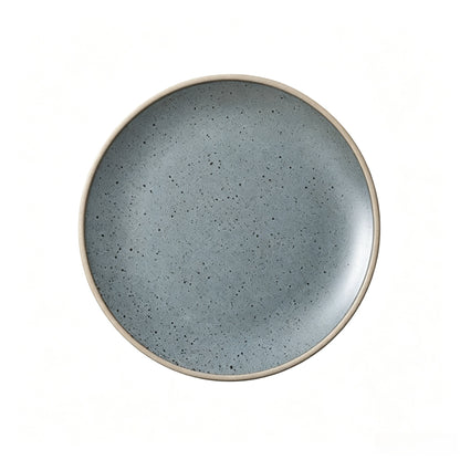 Cerelith Simple Minimalist Style Ceramic Flat Plate for Steak Pasta Flat Plate Fruit Plate