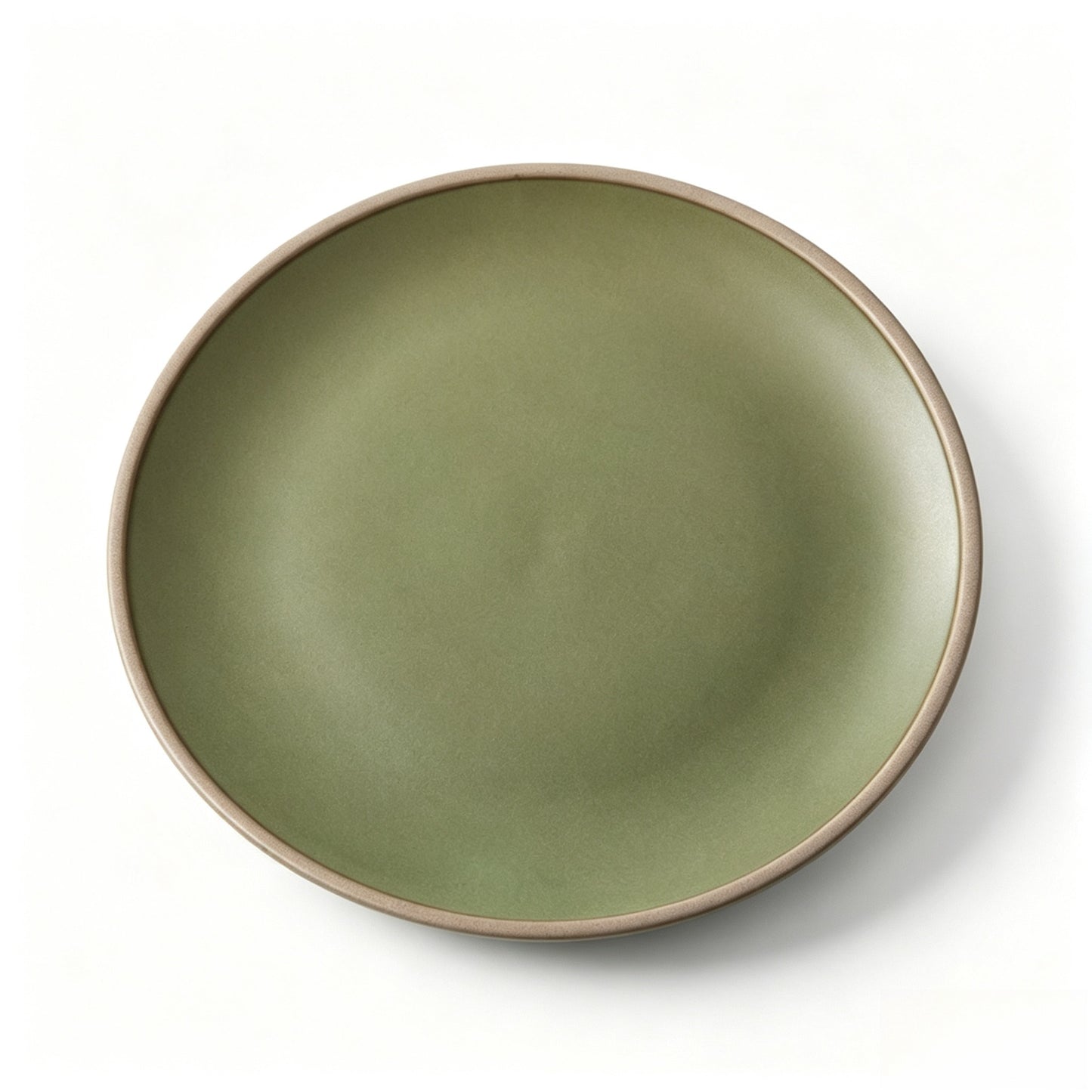 Cerelith Simple Minimalist Style Ceramic Flat Plate for Steak Pasta Flat Plate Fruit Plate