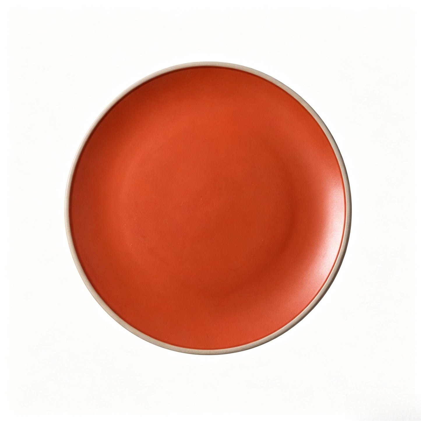 Cerelith Simple Minimalist Style Ceramic Flat Plate for Steak Pasta Flat Plate Fruit Plate