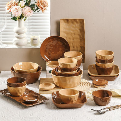 Cerelith Dinnerware Sets Coffee Milk Tea Color Tableware Set