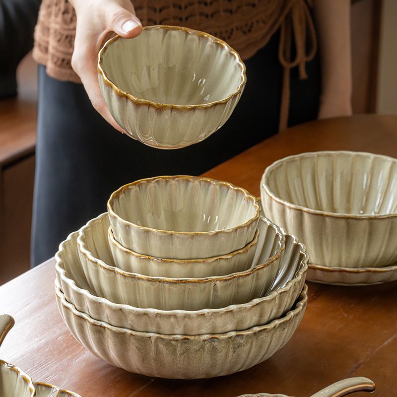 Cerelith Vintage Porcelain Dinnerware Sets Bowls, Plates, and Plates Set