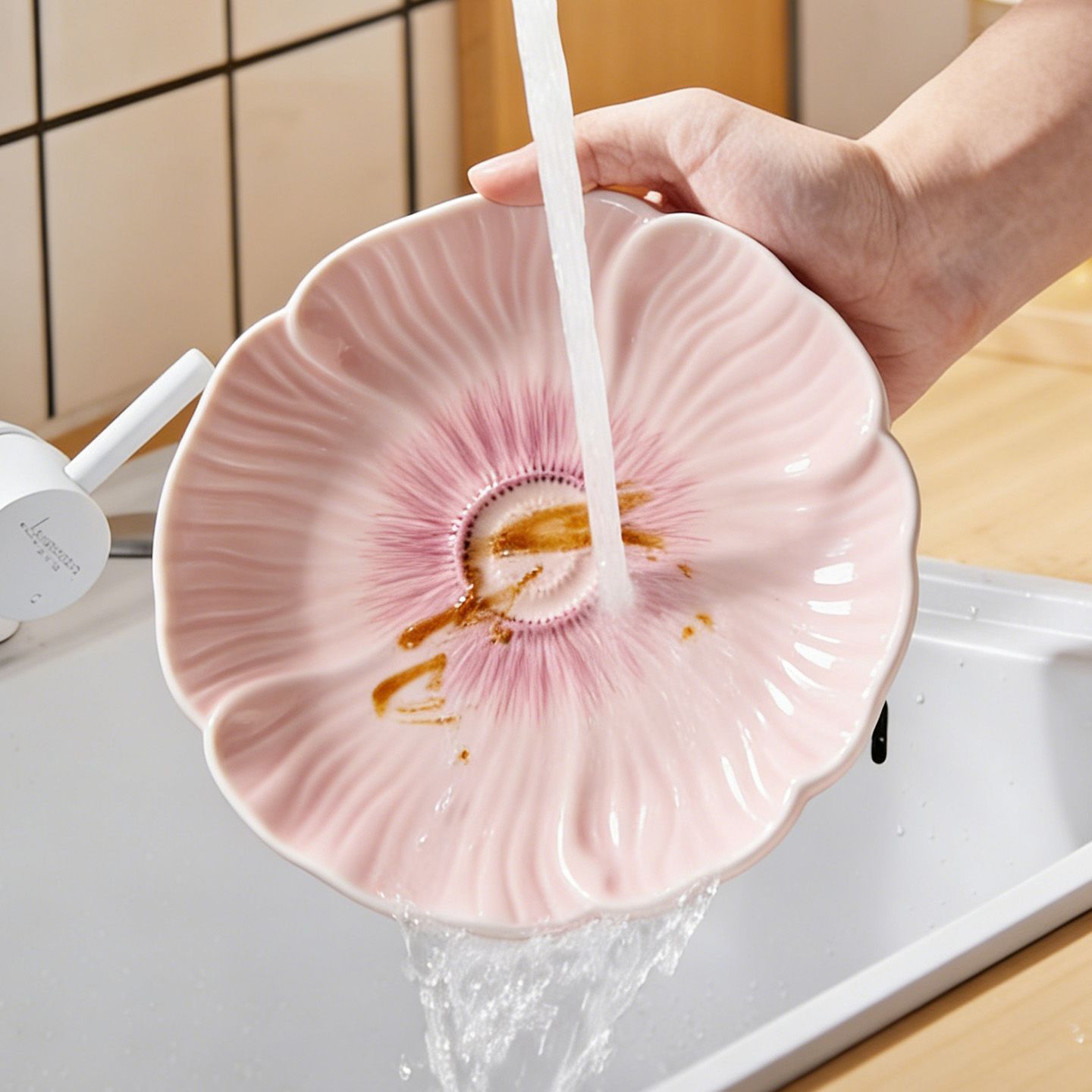 Cerelith dinerware set Cherry Blossom Love Pink Roland Flower dinnerware
