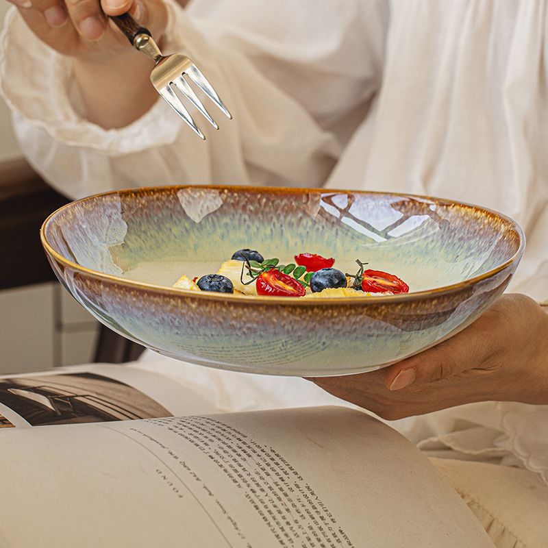 Cerelith 8inch Ceramic Plate Vegetable Plate Salad Plate