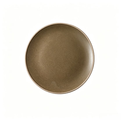 Cerelith Simple Minimalist Style Ceramic Flat Plate for Steak Pasta Flat Plate Fruit Plate